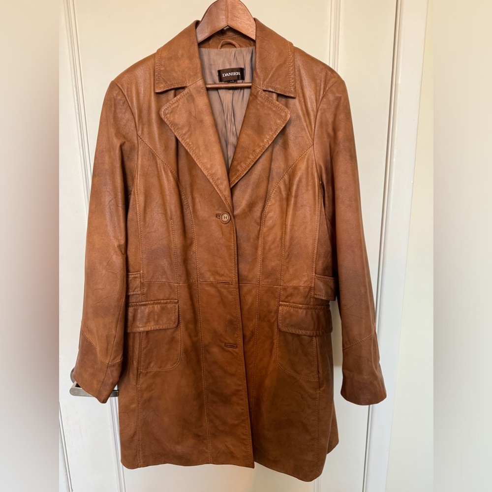 Vintage Danier leather coat